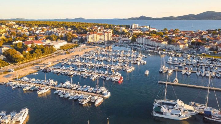 biograd na moru croatia marina