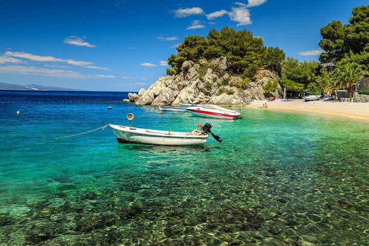 brela bay beach