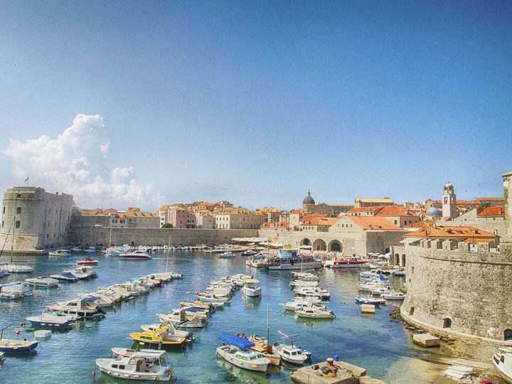 city walls dubrovnik croatia