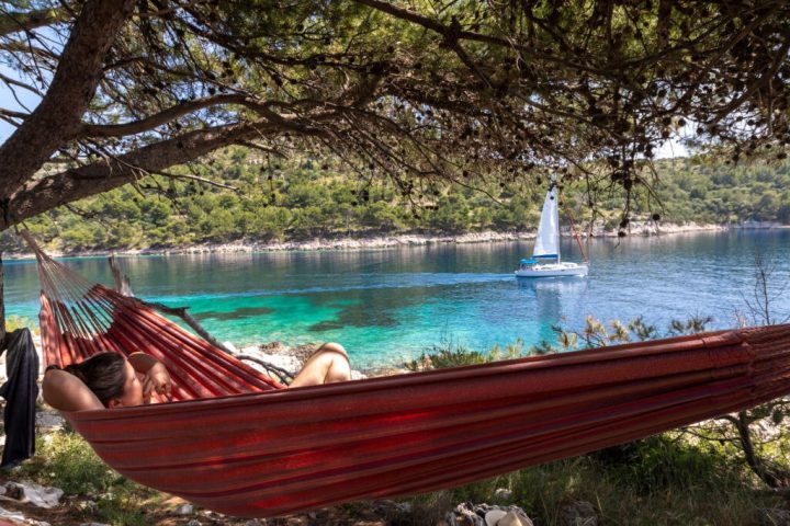 relaxing on lastovo island croatia