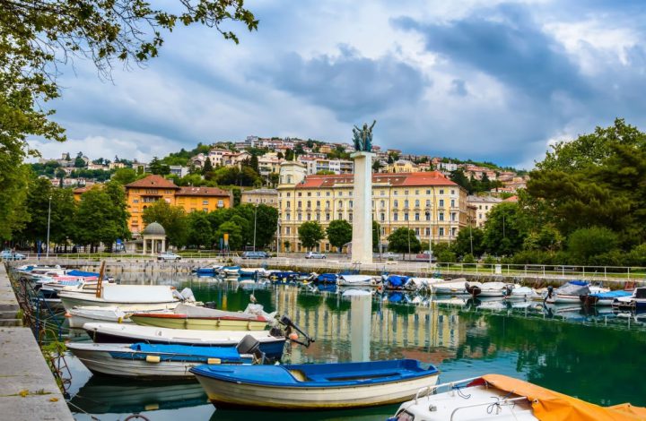 rjecina river rijeka croatia