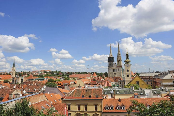 zagreb panoramic view